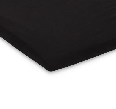 Hoeslaken Boxmatras Jersey 75x95cm - Black