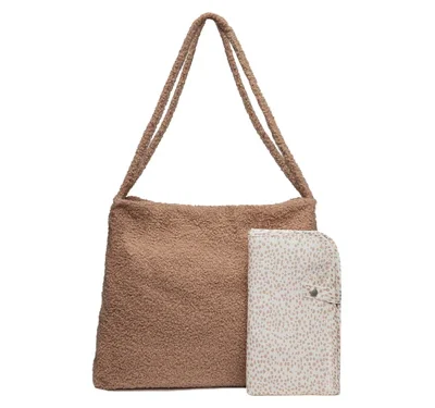 Luiertas Shopper 34x43cm Boucle - Biscuit