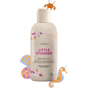 The Gift Label – Baby bath oil – Little stunner