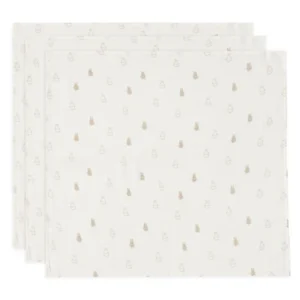 Hydrofiele Doek Small 70x70cm Happy Miffy - Nougat - 3 Stuks