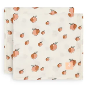 Hydrofiel Multidoek 115x115cm - Peach - 2 Stuks