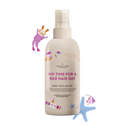 The Gift Label -Baby hair lotion – No time for a bad hair day