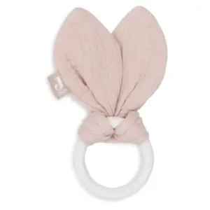 Bijtring Siliconen Bunny Ears – Wild Rose