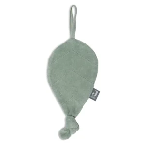 Speendoekje Badstof Leaf – Ash Green