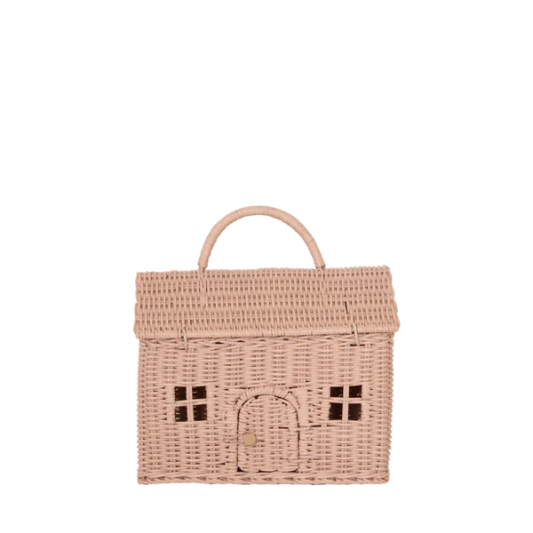 Rattan Casa Clutch