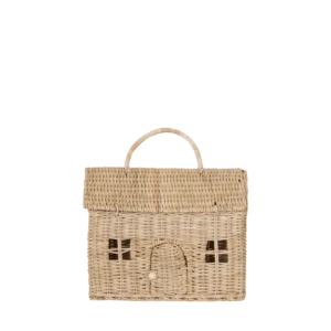 Rattan Casa Clutch