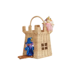 Rattan Castle Bag