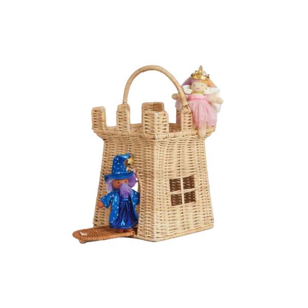 Rattan Castle Bag