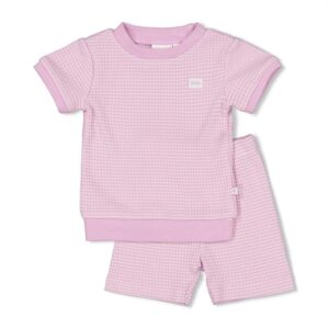 Feetje shortama wafel - Lila