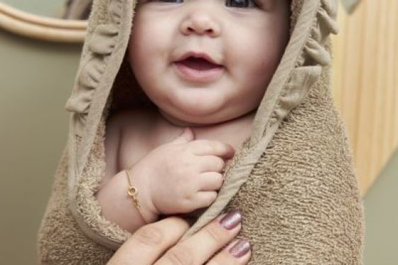 Meyco baby in handdoek